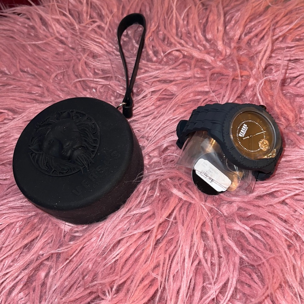 Watch with case